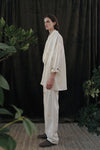 MUTEDANCE 24 Spring/Summer Printed Blouse/Pants MD-MD24SS127-HOARY